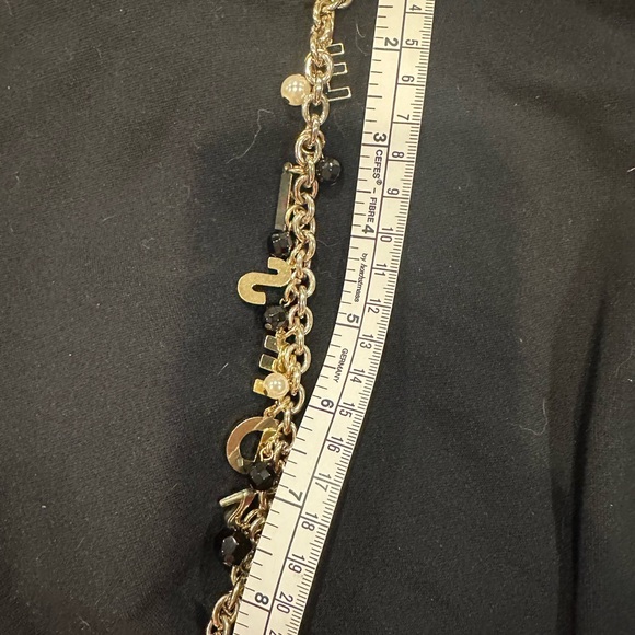 Dolce & Gabbana Gold and Black Charm Bracelet - Picture 5 of 11